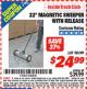 Harbor Freight ITC Coupon 22" MAGNETIC FLOOR SWEEPER WITH RELEASE Lot No. 98399 Expired: 4/30/16 - $24.99