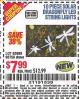 Harbor Freight Coupon 10 PIECE DRAGONFLY SOLAR LED STRING LIGHTS Lot No. 60758/62689 Expired: 11/21/15 - $7.99