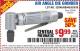 Harbor Freight Coupon AIR ANGLE DIE GRINDER Lot No. 32046/69945/62439 Expired: 6/24/15 - $9.99