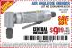 Harbor Freight Coupon AIR ANGLE DIE GRINDER Lot No. 32046/69945/62439 Expired: 7/3/15 - $9.99