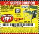 Harbor Freight Coupon FOLDABLE ALUMINUM SPORTS CHAIR Lot No. 66383/62314/63066 Expired: 7/12/17 - $19.99