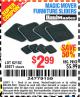 Harbor Freight Coupon MAGIC MOVER FURNITURE SLIDERS Lot No. 40071/62182 Expired: 8/8/15 - $2.99