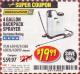 Harbor Freight Coupon 4 GALLON BACKPACK SPRAYER Lot No. 93302/61368/63036/63092 Expired: 5/31/17 - $19.99