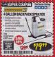 Harbor Freight Coupon 4 GALLON BACKPACK SPRAYER Lot No. 93302/61368/63036/63092 Expired: 3/31/18 - $19.99