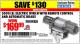 Harbor Freight Coupon 5000 LB. ELECTRIC WINCH WITH REMOTE CONTROL AND AUTOMATIC BRAKE Lot No. 61384/61605/68144 Expired: 3/22/15 - $169.99