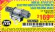 Harbor Freight Coupon 5000 LB. ELECTRIC WINCH WITH REMOTE CONTROL AND AUTOMATIC BRAKE Lot No. 61384/61605/68144 Expired: 7/11/15 - $169.99
