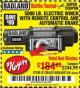 Harbor Freight Coupon 5000 LB. ELECTRIC WINCH WITH REMOTE CONTROL AND AUTOMATIC BRAKE Lot No. 61384/61605/68144 Expired: 3/20/18 - $164.99