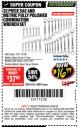 Harbor Freight Coupon 32 PIECE FULLY POLISHED SAE & METRIC COMBINATION WRENCH SET Lot No. 68854/61261 Expired: 4/30/18 - $16.99