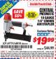 Harbor Freight ITC Coupon 18 GAUGE 1/4" CROWN STAPLER Lot No. 69719/68018 Expired: 1/31/16 - $19.99