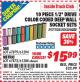 Harbor Freight ITC Coupon 10 PIECE 1/2" DRIVE COLOR CODED DEEP WALL SOCKET SET Lot No. 67879/61294/67872/61288 Expired: 3/31/15 - $15.99