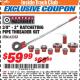 Harbor Freight ITC Coupon 3/8" -  2" RATCHETING PIPE THREADER SET Lot No. 62353 Expired: 10/31/17 - $59.99