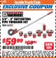 Harbor Freight ITC Coupon 3/8" -  2" RATCHETING PIPE THREADER SET Lot No. 62353 Expired: 4/30/18 - $59.99