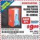 Harbor Freight ITC Coupon MAGNETIC GLOVE/TISSUE DISPENSER Lot No. 69322/66501 Expired: 3/31/15 - $9.99