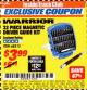 Harbor Freight ITC Coupon 32 PIECE MAGNETIC DRIVER GUIDE KIT Lot No. 68515 Expired: 11/30/17 - $3.99