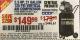 Harbor Freight Coupon 2.5 HP, 21 GALLON 125 PSI VERTICAL AIR COMPRESSOR Lot No. 67847/61454/61693/69091/62803/63635 Expired: 5/30/17 - $149.99