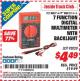 Harbor Freight ITC Coupon 7 FUNCTION DIGITAL MULTIMETER WITH BACKLIGHT Lot No. 92020 Expired: 3/31/15 - $4.49
