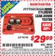 Harbor Freight ITC Coupon CYLINDER LEAK-DOWN TESTER Lot No. 94190 Expired: 3/31/15 - $29.99