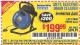 Harbor Freight Coupon 50 FT. ELECTRIC DRAIN CLEANER Lot No. 68285/61856 Expired: 11/21/15 - $199.99