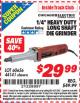 Harbor Freight ITC Coupon ELECTRIC DIE GRINDER WITH LONG SHAFT Lot No. 60656/44141 Expired: 5/31/15 - $29.99