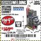 Harbor Freight Coupon WELDING STORAGE CABINET Lot No. 62275/61705 Expired: 12/1/17 - $149.99