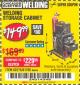 Harbor Freight Coupon WELDING STORAGE CABINET Lot No. 62275/61705 Expired: 3/4/18 - $149.99