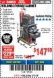 Harbor Freight Coupon WELDING STORAGE CABINET Lot No. 62275/61705 Expired: 3/11/18 - $147.99