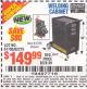 Harbor Freight Coupon WELDING STORAGE CABINET Lot No. 62275/61705 Expired: 4/4/15 - $149.99