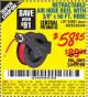 Harbor Freight Coupon RETRACTABLE AIR HOSE REEL WITH 3/8" x 50 FT. HOSE Lot No. 93897/69265/62344 Expired: 10/12/15 - $58.85