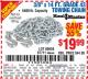 Harbor Freight Coupon 3/8" x 14 FT. GRADE 43 TOWING CHAIN Lot No. 97711/60658 Expired: 8/25/15 - $19.99