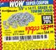 Harbor Freight Coupon 3/8" x 14 FT. GRADE 43 TOWING CHAIN Lot No. 97711/60658 Expired: 7/31/16 - $19.22
