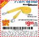 Harbor Freight Coupon 2" x 20 FT. TOW STRAP Lot No. 36612/60675/61943 Expired: 9/22/15 - $9.99