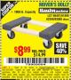 Harbor Freight Coupon 18" X 12" HARDWOOD MOVER'S DOLLY Lot No. 93888/60497/61899/62399/63095/63096/63097/63098 Expired: 10/29/15 - $8.99