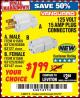 Harbor Freight Coupon 125 VOLT, 15 AMP MALE OR FEMALE CONNECTOR Lot No. 93686/63147/93687/63125/63126/63127 Expired: 3/31/18 - $1.99