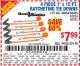 Harbor Freight Coupon 4 PIECE 1" X 15 FT. RATCHETING TIE DOWNS Lot No. 90984/60405/61524/62322/63056/63057/63150 Expired: 8/5/15 - $7.99