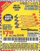 Harbor Freight Coupon 4 PIECE 1" X 15 FT. RATCHETING TIE DOWNS Lot No. 90984/60405/61524/62322/63056/63057/63150 Expired: 11/21/15 - $7.99