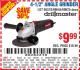 Harbor Freight Coupon DRILLMASTER 4-1/2" ANGLE GRINDER Lot No. 69645/60625 Expired: 9/12/15 - $9.99