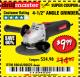 Harbor Freight Coupon DRILLMASTER 4-1/2" ANGLE GRINDER Lot No. 69645/60625 Expired: 2/1/18 - $9.99