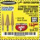 Harbor Freight Coupon 3 PIECE TITANIUM NITRIDE COATED HIGH SPEED STEEL STEP DRILLS Lot No. 91616/69087/60379 Expired: 9/1/17 - $8.99