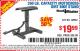 Harbor Freight Coupon 350 LB. CAPACITY MOTOCROSS DIRT BIKE STAND Lot No. 66552 Expired: 7/17/15 - $19.99