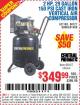 Harbor Freight Coupon 2 HP, 29 GALLON 150 PSI CAST IRON VERTICAL AIR COMPRESSOR Lot No. 62765/68127/69865/61489 Expired: 5/23/15 - $349.99