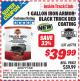 Harbor Freight ITC Coupon 1 GALLON IRON ARMOR BLACK TRUCK BED COATING Lot No. 60778 Expired: 7/31/15 - $39.99