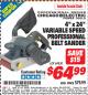 Harbor Freight ITC Coupon 4" x 24" VARIABLE SPEED PROFESSIONAL BELT SANDER Lot No. 69820 Expired: 6/30/15 - $64.99