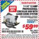 Harbor Freight ITC Coupon 7-1/4" HEAVY DUTY CIRCULAR SAW WITH LASER GUIDE SYSTEM Lot No. 69064 Expired: 8/31/15 - $59.99
