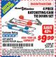 Harbor Freight ITC Coupon 4 PIECE RATCHETING/CAM TIE DOWN SET Lot No. 93109/60478/62259 Expired: 4/30/16 - $9.99