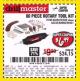 Harbor Freight Coupon 80 PIECE ROTARY TOOL KIT Lot No. 68986/97626/63292/63235 Expired: 7/7/17 - $6.99