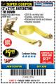 Harbor Freight Coupon 2" x 27 FT. RATCHETING TIE DOWN Lot No. 60689/62134/95106 Expired: 10/31/17 - $9.99