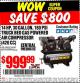 Harbor Freight Coupon 14 HP, 30 GALLON, 180 PSI TRUCK BED GAS POWERED AIR COMPRESSOR (420 CC) Lot No. 67853/56101/69784/62913/62779 Expired: 8/30/15 - $999.99