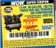 Harbor Freight Coupon 14 HP, 30 GALLON, 180 PSI TRUCK BED GAS POWERED AIR COMPRESSOR (420 CC) Lot No. 67853/56101/69784/62913/62779 Expired: 2/8/16 - $999.99