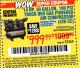 Harbor Freight Coupon 14 HP, 30 GALLON, 180 PSI TRUCK BED GAS POWERED AIR COMPRESSOR (420 CC) Lot No. 67853/56101/69784/62913/62779 Expired: 1/15/17 - $999.99