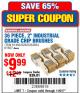 Harbor Freight Coupon 2" INDUSTRIAL GRADE CHIP BRUSHES, PACK OF 36 Lot No. 62625/61493/61567 Expired: 11/6/17 - $9.99